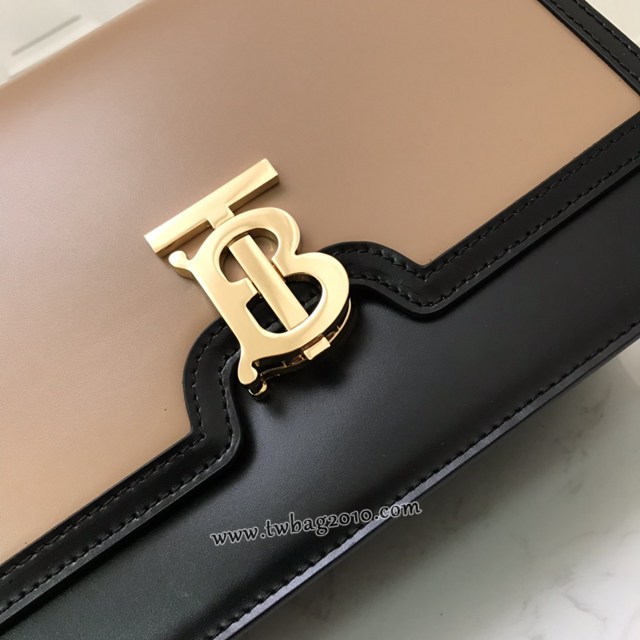 Burberry專門店新款中號TB專屬標識皮革鎖扣包 巴寶莉經典爆款皮革單肩斜背女包 yxb1368
